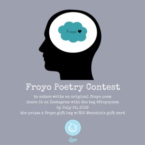 Froyo poetry contest social media
